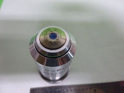 MICROSCOPE PART LEITZ GERMANY PHACO OBJECTIVE 25X OPTICS AS IS BIN#11-E-13