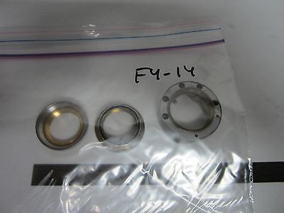 LOT 3 EA MICROSCOPE DIC ACCESSORIES OPTICS BIN#F4-14