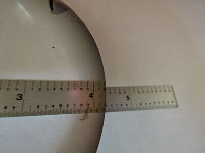 FOR PARTS OPTICAL PLANO CONVEX LENS FL 3" [CHIP EDGE]  OPTICS #21-A-07