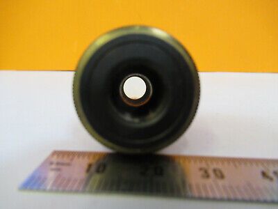 OLYMPUS JAPAN 10X OBJECTIVE OPTICS LENS MICROSCOPE PART AS PICTURED &W3-B-34