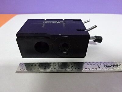 LEITZ GERMANY IRIS DIAPHRAGM SLIDE MICROSCOPE PART OPTICS AS PICTURED &Z6-03