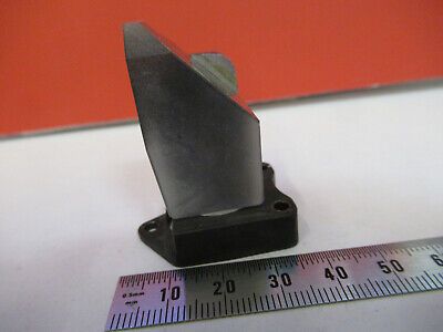 OPTICAL GLASS PRISM MICROSCOPE PART OPTICS AS PICTURED #82-A-19