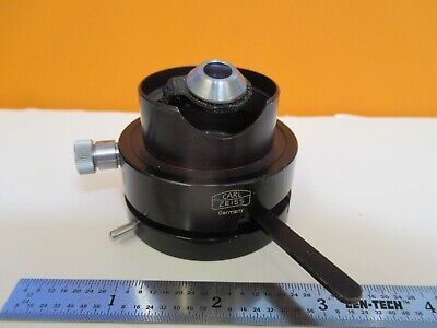 CARL ZEISS GERMANY CONDENSER IRIS POLARIZER MICROSCOPE AS PICTURED &1E-C-03