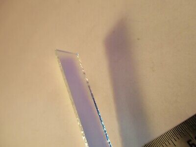 OPTICAL GLASS PLATE COATED DICHROIC MIRROR FILTER OPTICS AS PICTURED &8-A-95