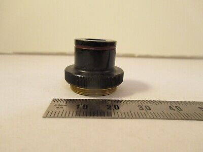 OLYMPUS JAPAN OBJECTIVE 4X OPTICS MICROSCOPE PART AS PICTURED &14-A-91