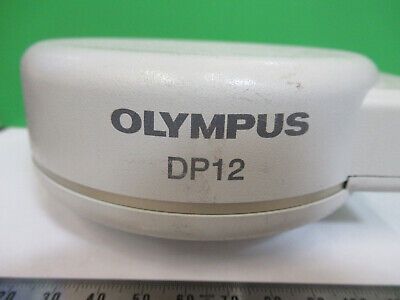 OLYMPUS DP12 CCD CAMERA OPTICS for MICROSCOPE PART AS PICTURED &Q9-A-81