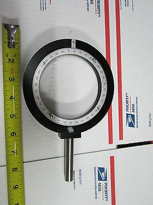 OPTICAL POLARIZER HOLDER FIXTURE LASER OPTICS  BIN#33