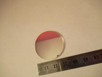 OPTICAL COATED FLAT LENS NICE LASER OPTICS AS PICTURED &P7-FT-72