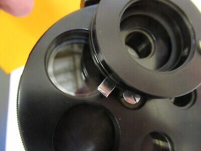 WILD HEERBRUGG SWISS PHASE CONDENSER MICROSCOPE PART OPTICS AS PICTURED &50-A-39