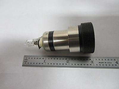 OPTICAL MICROSCOPE LEITZ WETZLAR GERMANY LAMP OPTICS  AS IS BIN#M6-16