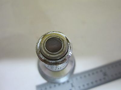 MICROSCOPE PART OBJECTIVE LEITZ GERMANY UTK L 20X + IRIS OPTICS BIN#U1-38