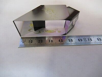 BAUSCH LOMB GLASS PRISM ASSEMBLY MICROSCOPE PART AS PICTURED &87-FT-A1