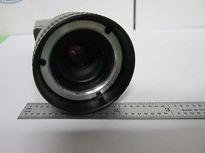 OPTICAL VIDEO CAMERA MICROSCOPE HITACHI + ELECTROPHYSICS LENS AS IS BIN#58-14