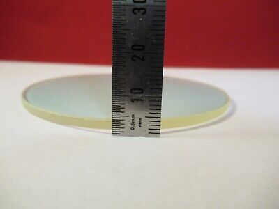 OPTICAL COATED FLAT GLASS FILTER OPTICS AS PICTURED &19-B-02