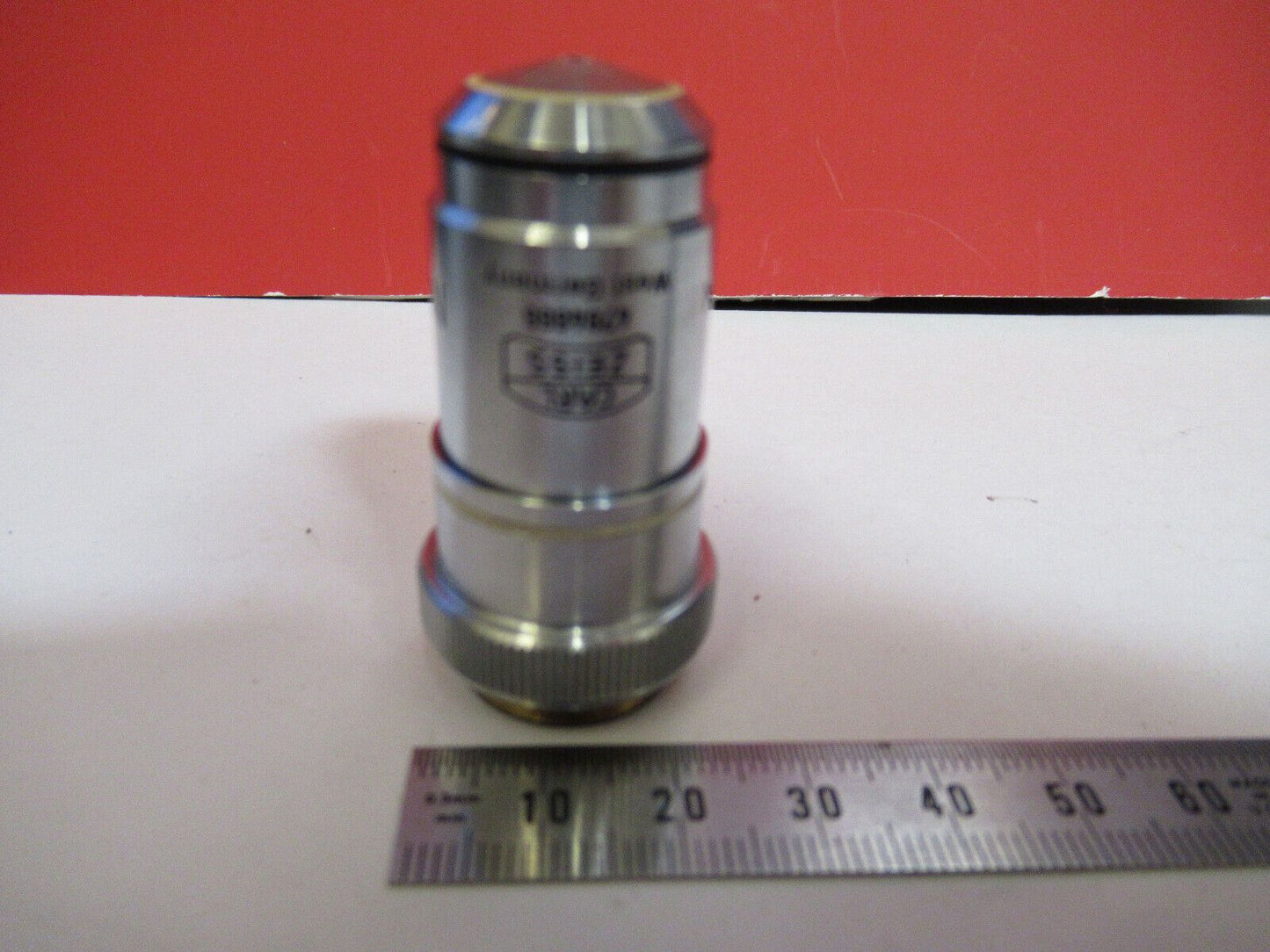 ZEISS GERMANY PHASE PH3 100X /160 OBJECTIVE MICROSCOPE PART AS PICTURED F8-C-26