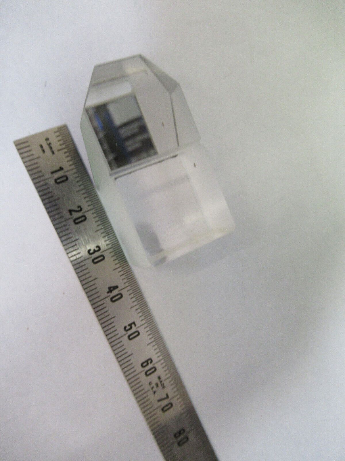 KENT TOKYO JAPAN HEAD GLASS PRISM OPTICS MICROSCOPE PART AS PICTURED &G2-A-18