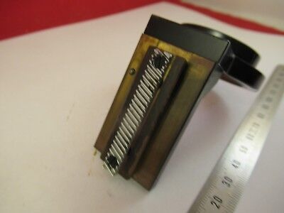 ZEISS GERMANY CONDENSER HOLDER MICROSCOPE PART AS PICTURED &FT-4-113