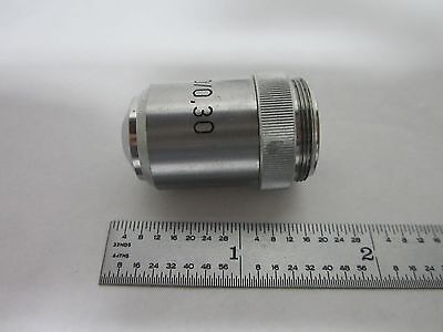 OPTICAL MICROSCOPE GERMANY OBJECTIVE 10X OPTICS BIN#L3-30