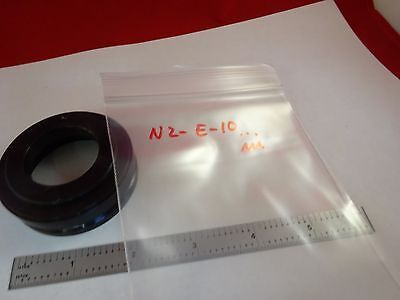 MICROSCOPE PART EXTENDER STEREO LENS PROTECTION OPTICS BIN#N2-E-10