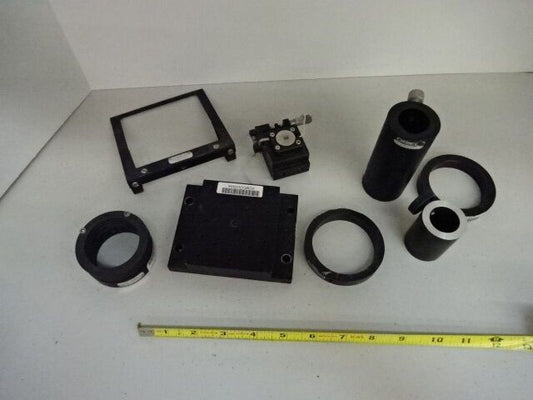 FOR PARTS LOT OPTICS FIXTURES ORIEL NEWPORT HOLDER MOUNTS SUPPORT AS IS #TC1-L