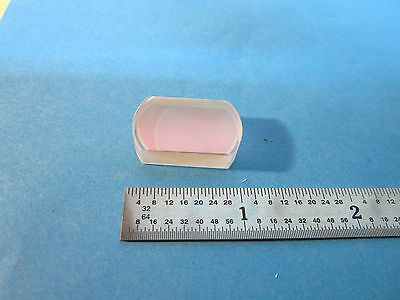 OPTICAL BK7 TRUNCATED FILTER MIRROR COATED LASER OPTICS BIN#23-84