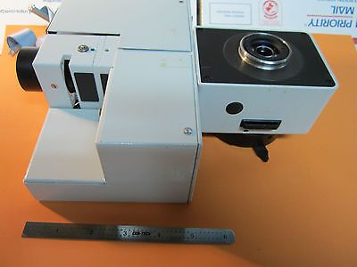 OPTICAL MICROSCOPE PART LEITZ WETZLAR GERMANY LASERSTRAHL HEAD OPTICS BIN#13