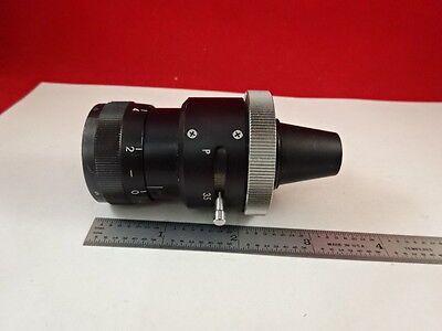 MICROSCOPE PART OLYMPUS JAPAN PHOTO OCULAR EYEPIECE OPTICS AS IS #D3-A-12