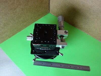 SIGMA KOKI ROTATABLE OPTICAL LASER STAGE MICROMETER PRO OPTICS AS IS #L5-B-10