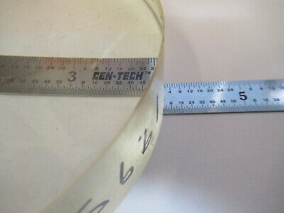 FOR PARTS OPTICAL LENS PLANO CONVEX GLASS [scratches] AS PICTURED &FT-6-204