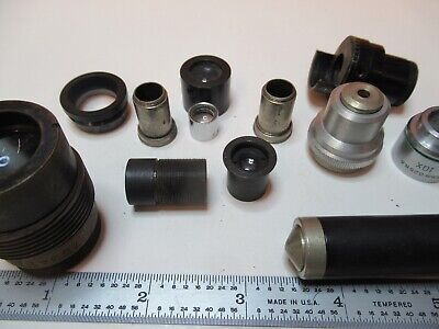 FOR PARTS ASSORTED BAUSCH LEITZ ZEISS MICROSCOPE PART AS PICTURED #FT-5-01