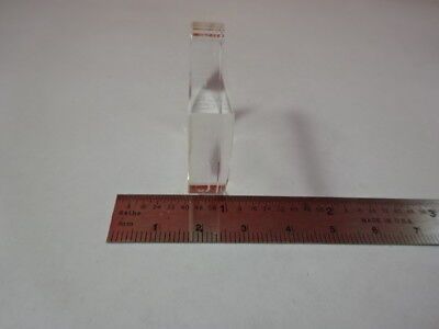 OPTICAL FUSED SILICA ZYGO TRUNCATED LENS OPTICS AS IS #91-07