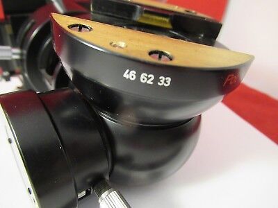 CARL ZEISS GERMANY 466233 ASSEMBLY H-PL-POL MICROSCOPE PART OPTICS &46-A-01