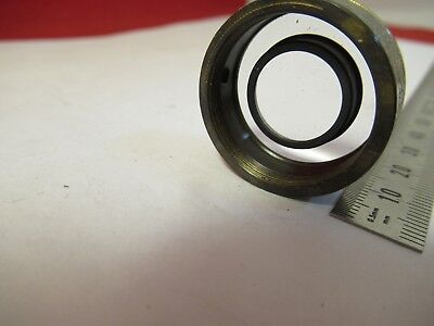 ZEISS GERMANY BRASS MOUNTED LENS MICROSCOPE PART AS PICTURED #66-A-71A