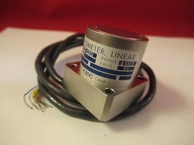 CEC LINEAR ACCELEROMETER 4-202-0201 RANGE 100 G's SENSOR VIBRATION TEST &94-B-03