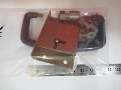 ANTIQUE ERNST LEITZ WETZLAR LOCK & KEY MICROSCOPE PART AS PICTURED &F6-A-52