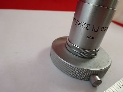 MICROSCOPE PART OBJECTIVE LEITZ PHACO PL 32X OPTICS AS IS BIN#K8-B-09