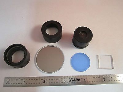 OPTICAL lot 6 EA FILTER LASER OPTICS BIN #4B-19 iiv