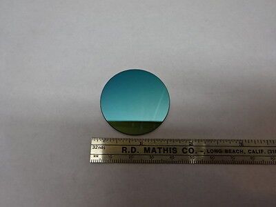 OPTICAL INFRARED FILTER PLATE FLAT LENS OPTICS AS IS #83-17