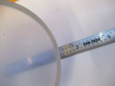 OPTICAL FLAT FROSTED GLASS POLISH DULL SIDES LASER OPTICS AS PIC &G1-A-46