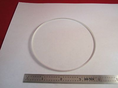 OPTICAL LARGE COATED GLASS WINDOW MIL SPEC LASER OPTICS BIN#8X-23