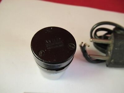 FOR PARTS WILD HEERBRUGG SWISS LAMP BULB HOLDER MICROSCOPE PART OPTICS &J9-B-08