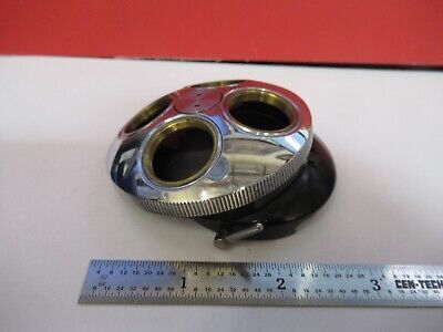 WILD HEERBRUGG M20 SWISS NOSEPIECE MICROSCOPE PART AS PICTURED &A9-A-99