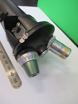 SPENCER AO TUBUS + NOSEPIECE + OBJECTIVES MICROSCOPE PART AS PICTURED &Q9-A-15