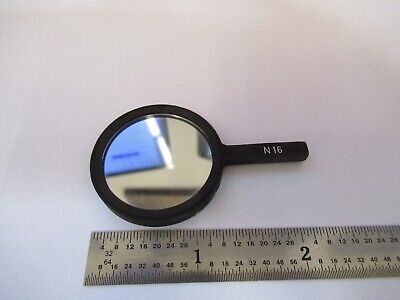 CARL ZEISS GERMANY NEUTRAL DENSITY N16 FILTER MICROSCOPE PART AS PIC &50-A-08