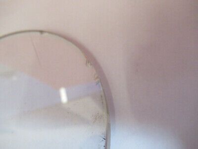 FOR PARTS GLASS PLATE STAGE STEREO MICROSCOPE PART OPTICS AS PICTURED #B1-A-04