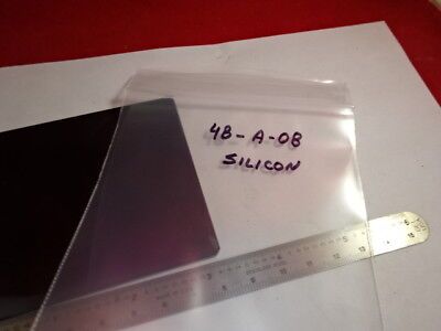 FOR PARTS SILICON PLATE INFRARED IR OPTICS AS IS &4B-A-08