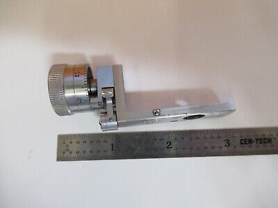 LEITZ BEREK COMPENSATOR TILT SLIDE MICROSCOPE PART OPTICS AS PICTURED &8C-A-93