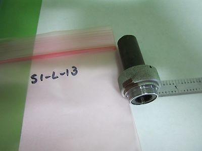 MICROSCOPE PART LEITZ WETZLAR GERMANY OBJECTIVE OPTICS #S1-L-13