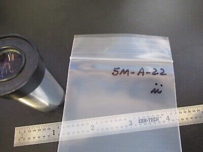 LEITZ WETZLAR EYEPIECE GF 10X OPTICS LENS MICROSCOPE PART AS PICTURED &5M-A-22