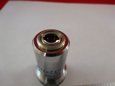 MICROSCOPE PART OBJECTIVE L32X LEITZ GERMANY OPTICS AS IS BIN#R2-C-20